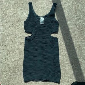 Bebe Stretch Dress with cutout detail